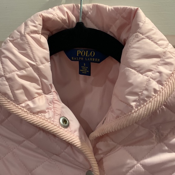 Ralph Lauren size 5 light pink puffer jacket - used - Picture 2 of 4